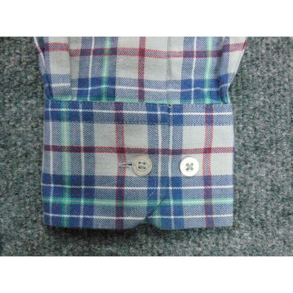 Southern Tide‎ Short Mens Med Classic Fit Blue Green Plaid - Picture 7 of 9